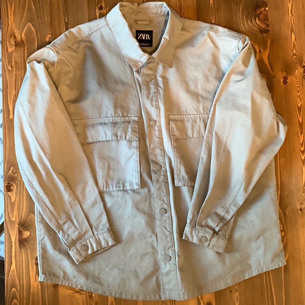 Mens Zara Shirt Jacket